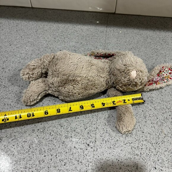 Jellycat Medium Posie Blossom Beige Bashful Bunny Rabbit Plush Toy Comforter - Picture 5 of 5